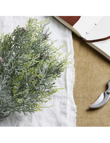 Buy Hill Interiors 22744 Frosted Pine Spray Stem With Pinecones online in UK with fast delivery from FastDaddy UK, your furnitu