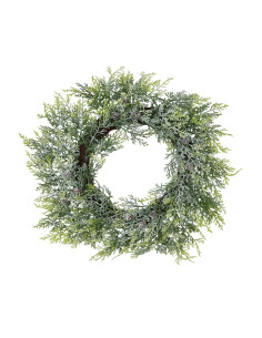 Hill Interiors Frosted Pine Wreath With Pinecones 22747 - Authentic Hill Interiors furniture directly from FastDaddy UK. Exclus