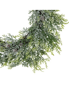 Hill Interiors Frosted Pine Wreath With Pinecones 22747 - Authentic Hill Interiors furniture directly from FastDaddy UK. Exclus 2