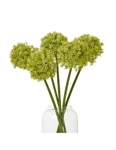 Affordable industrial style furniture Hill Interiors Green Medium Allium Stem 23860 for modern home decor, free shipping option