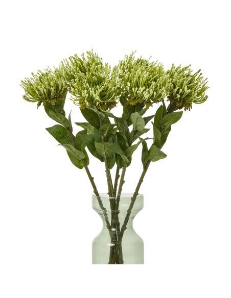 Affordable industrial style furniture Hill Interiors Green Protea Lorea Stem 23843 for modern home decor, free shipping options