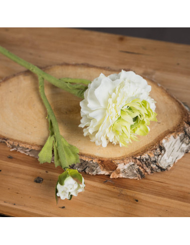 Affordable industrial style furniture Hill Interiors Green Ranunculus Spray 18940 for modern home decor, free shipping options