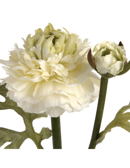 Full dimensions and specifications of Hill Interiors Green Ranunculus Spray 18940: Height 44.00cm, Width 11.50cm, perfect for y