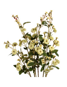 High-quality metal and wood construction of Hill Interiors SKU 19045 Green Wild Meadow Rose, detailed view for UK customers.