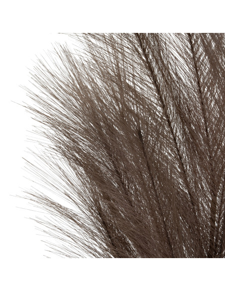 Affordable industrial style furniture Hill Interiors Grey Faux Pampas Grass Stem 22105 for modern home decor, free shipping opt