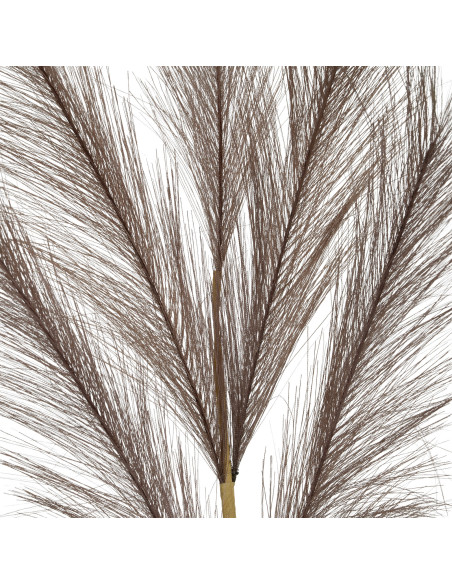 Affordable industrial style furniture Hill Interiors Grey Large Faux Pampas Grass Stem 22104 for modern home decor, free shippi