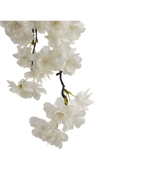 Affordable industrial style furniture Hill Interiors Large White Cherry Blossom Stem 22639 for modern home decor, free shipping