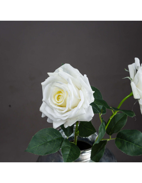 Buy Hill Interiors 20483 Large White Garden Rose online in UK with fast delivery from FastDaddy UK, your furniture expert.