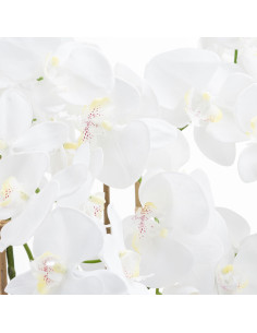 Hill Interiors Large White Tall Orchid In Glass Pot 21228 - Authentic Hill Interiors furniture directly from FastDaddy UK. Excl 2