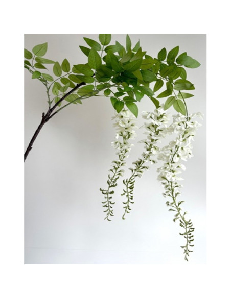 Hill Interiors Large White Wisteria Spray 24182 - Authentic Hill Interiors furniture directly from FastDaddy UK. Exclusive coll