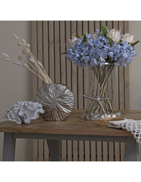 Full dimensions and specifications of Hill Interiors Light Blue Large Headed Agapanthus 20888: Height 71.00cm, Width 24.00cm, p