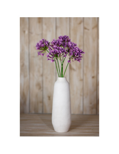 High-quality metal and wood construction of Hill Interiors SKU 23869 Lilac Agapanthus Spray, detailed view for UK customers.