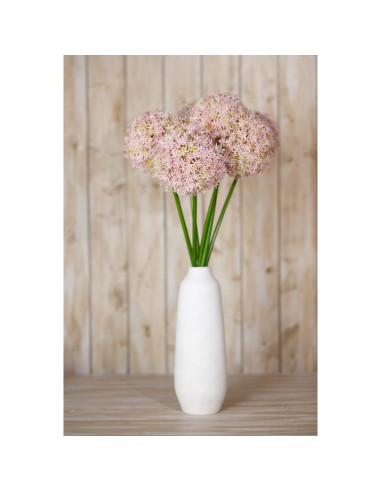 High-quality metal and wood construction of Hill Interiors SKU 23858 Lilac Medium Allium Stem, detailed view for UK customers.