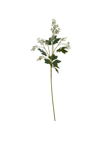 Full dimensions and specifications of Hill Interiors Milk Thistle Bud Spray 24546: Height 76.00cm, Width 20.00cm, perfect for y