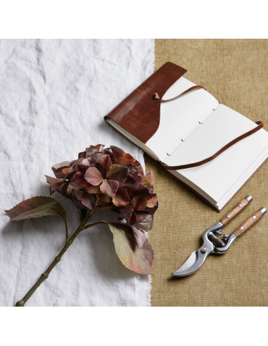 Hill Interiors Mixed Autumn Browns Single Hydrangea Stem 22731 - Authentic Hill Interiors furniture directly from FastDaddy UK.