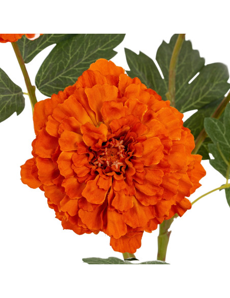 Affordable industrial style furniture Hill Interiors Orange African Marigold Large Spray 24548 for modern home decor, free ship