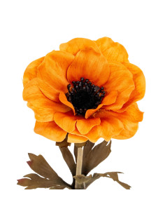 Hill Interiors Orange Anemone Stem 24412 - Authentic Hill Interiors furniture directly from FastDaddy UK. Exclusive collection