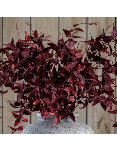 Hill Interiors Ornamental Burgundy Leaf 22629 - Authentic Hill Interiors furniture directly from FastDaddy UK. Exclusive collec