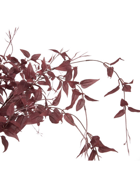 Full dimensions and specifications of Hill Interiors Ornamental Burgundy Leaf 22629: Height 88.00cm, Width 52.00cm, perfect for