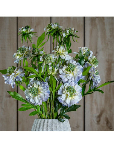 Hill Interiors Pale Blue Scabious Stem 23417 - Authentic Hill Interiors furniture directly from FastDaddy UK. Exclusive collect