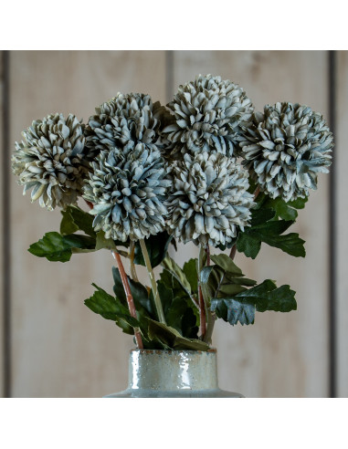 Hill Interiors Pale Green Blue Short Chrysanthemum 22720 - Authentic Hill Interiors furniture directly from FastDaddy UK. Exclu