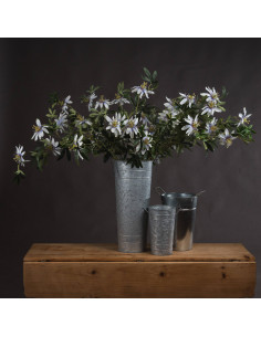 High-quality metal and wood construction of Hill Interiors SKU 18936 Passion Flower Spray, detailed view for UK customers. 2