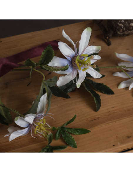 Affordable industrial style furniture Hill Interiors Passion Flower Spray 18936 for modern home decor, free shipping options an