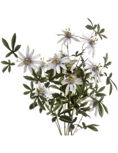 High-quality metal and wood construction of Hill Interiors SKU 18936 Passion Flower Spray, detailed view for UK customers.