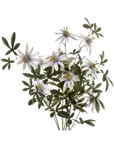 High-quality metal and wood construction of Hill Interiors SKU 18936 Passion Flower Spray, detailed view for UK customers.