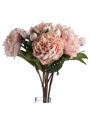 Affordable industrial style furniture Hill Interiors Peach Peony Rose 19740 for modern home decor, free shipping options and se