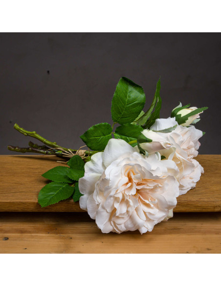 Hill Interiors Peachy Cream Short Stem Rose Bouquet 20126 - Authentic Hill Interiors furniture directly from FastDaddy UK. Excl