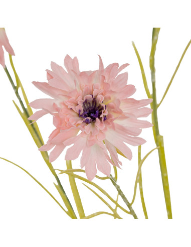 Affordable industrial style furniture Hill Interiors Pink Cornflower Stem 24556 for modern home decor, free shipping options an