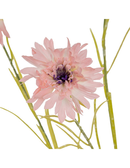 Affordable industrial style furniture Hill Interiors Pink Cornflower Stem 24556 for modern home decor, free shipping options an