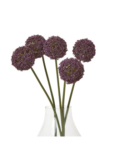 Affordable industrial style furniture Hill Interiors Purple Allium Stem 23849 for modern home decor, free shipping options and
