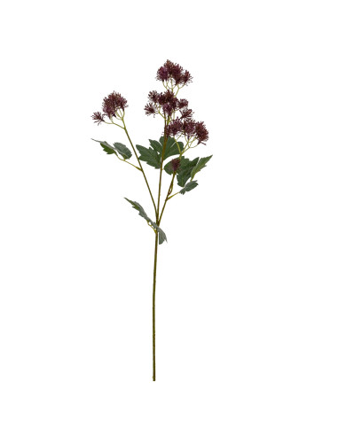 High-quality metal and wood construction of Hill Interiors SKU 24553 Purple French Meadow Spray, detailed view for UK customers