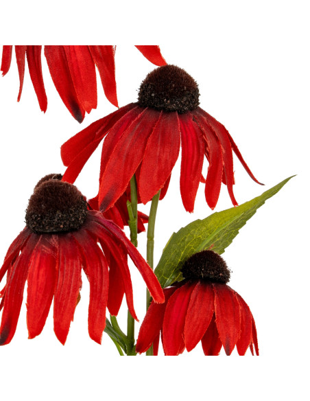 Affordable industrial style furniture Hill Interiors Red Echinacea Spray 24435 for modern home decor, free shipping options and