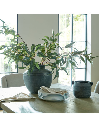 Full dimensions and specifications of Hill Interiors Seeded Eucalyptus Spray 22175: Height 86.00cm, Width 10.00cm, perfect for