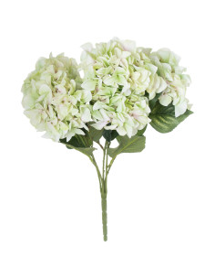 Affordable industrial style furniture Hill Interiors Shabby Green Hydrangea Bouquet 21068 for modern home decor, free shipping