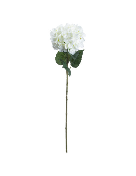 Affordable industrial style furniture Hill Interiors Single White Hydrangea 20488 for modern home decor, free shipping options