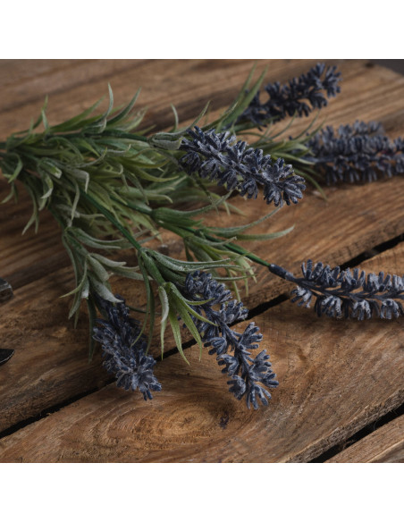 Affordable industrial style furniture Hill Interiors Small Lavender Spray 17333 for modern home decor, free shipping options an