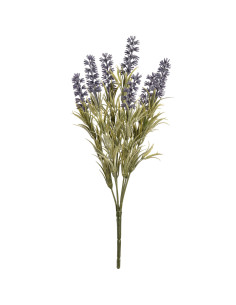 High-quality metal and wood construction of Hill Interiors SKU 17333 Small Lavender Spray, detailed view for UK customers.