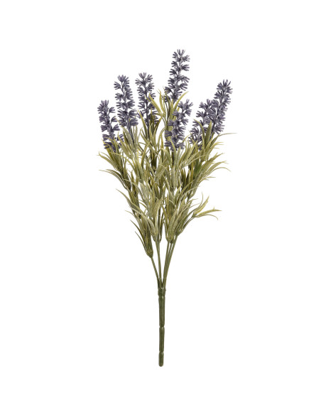 High-quality metal and wood construction of Hill Interiors SKU 17333 Small Lavender Spray, detailed view for UK customers.