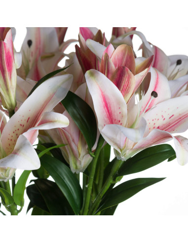 Full dimensions and specifications of Hill Interiors Stargazer Lily 19719: Height 90.00cm, Width 23.00cm, perfect for your livi