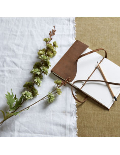 High-quality metal and wood construction of Hill Interiors SKU 22627 Tall Green Hops Stem, detailed view for UK customers. 2