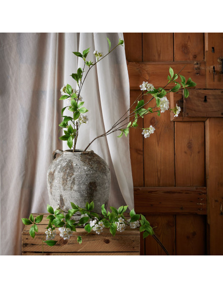 Affordable industrial style furniture Hill Interiors Tall Mock Orange Spray 22625 for modern home decor, free shipping options