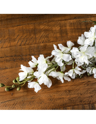 Hill Interiors Tall White Delphinium Stem 22209 - Authentic Hill Interiors furniture directly from FastDaddy UK. Exclusive coll