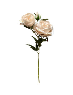 High-quality metal and wood construction of Hill Interiors SKU 23397 The Natural Garden Collection Palest Blush Charity Rose, d