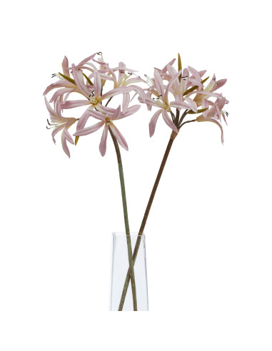 Affordable industrial style furniture Hill Interiors The Natural Garden Collection Pink Lily Stem 23395 for modern home decor,