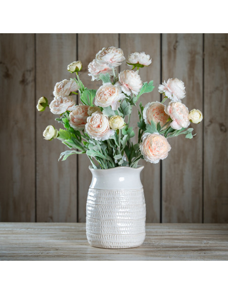 Buy Hill Interiors 23385 The Natural Garden Collection Pink Ranunculus online in UK with fast delivery from FastDaddy UK, your