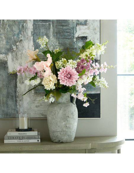 Affordable industrial style furniture Hill Interiors The Natural Garden Collection Purple Elatum Delphinium 23388 for modern ho